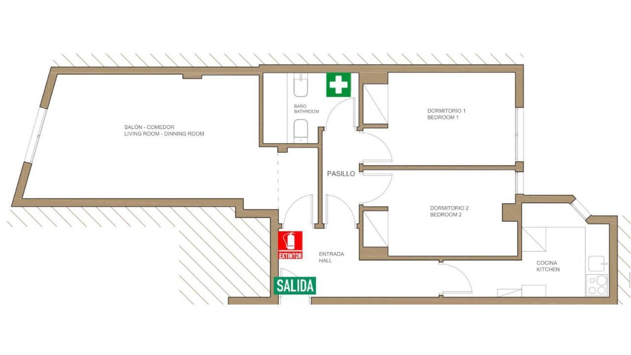 Central And Modern- 2 Bedrooms 1 Bathroom - Mintystay- Sol マドリード エクステリア 写真